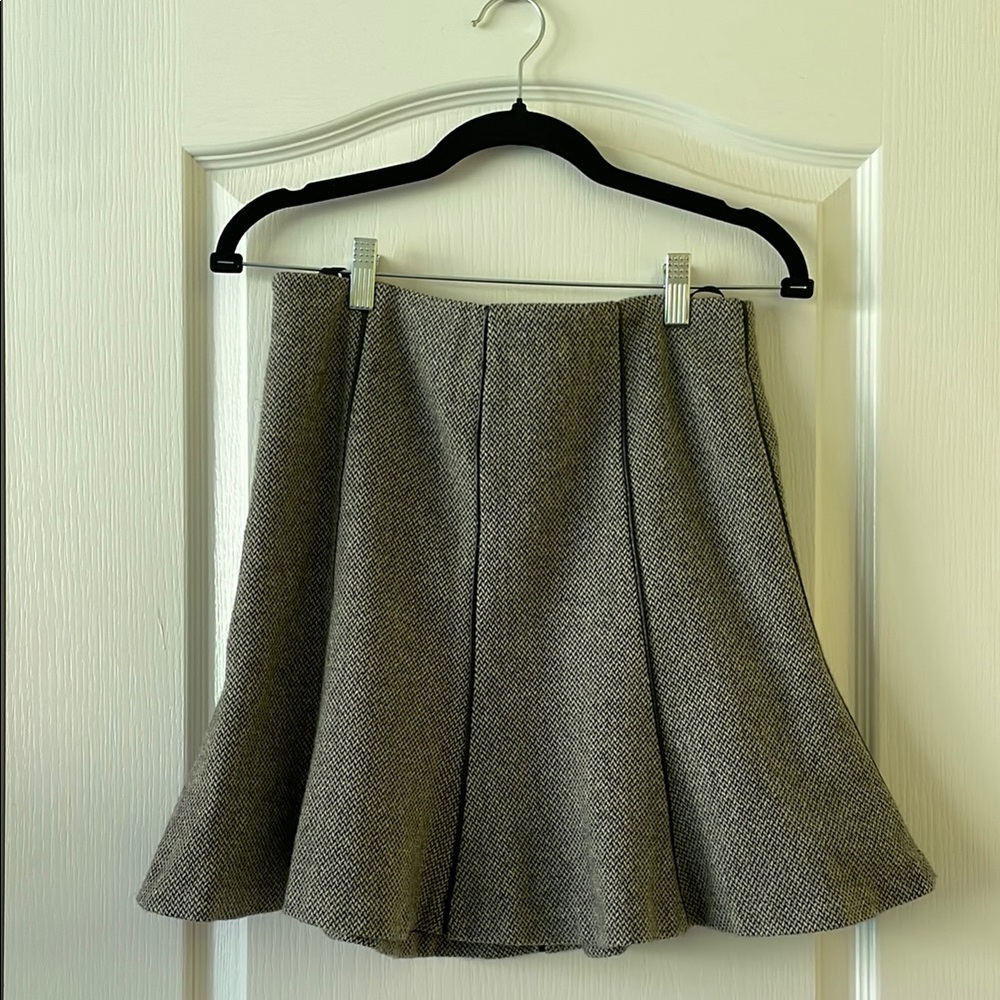 Lauren Ralph Lauren Gray Mini Skirt